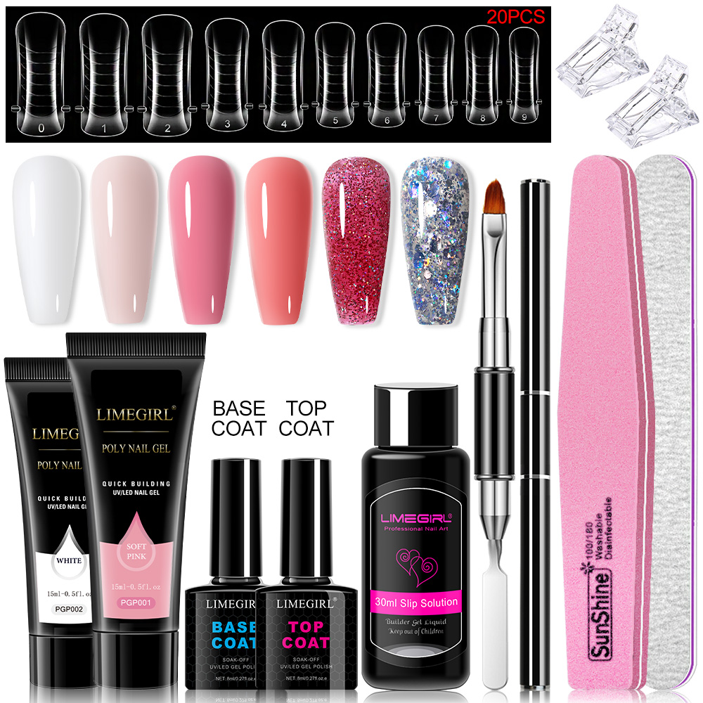 Zestaw żelów do paznokci Poly  – Polygel Nail Kit recenzja i cena