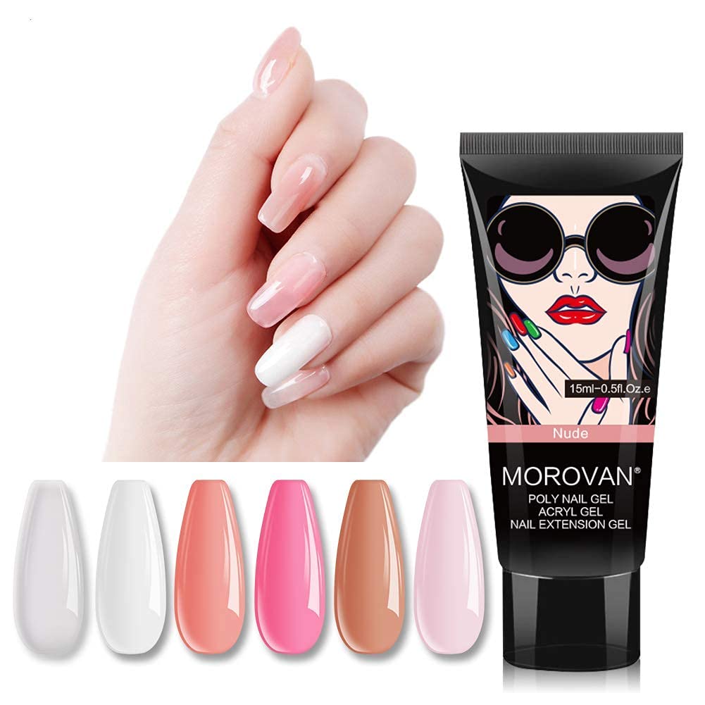 Zestaw żelu do paznokci 6 kolo – Polygel Nail Kit recenzja i cena