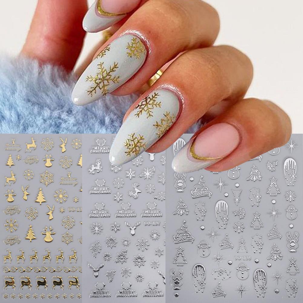 Naklejki na paznokcie świątecz – Nail Art Xmas Stickers recenzja i cena