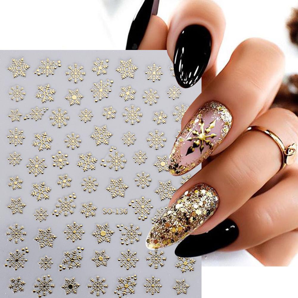 Naklejki na paznokcie świątecz – Nail Art Xmas Stickers recenzja i cena