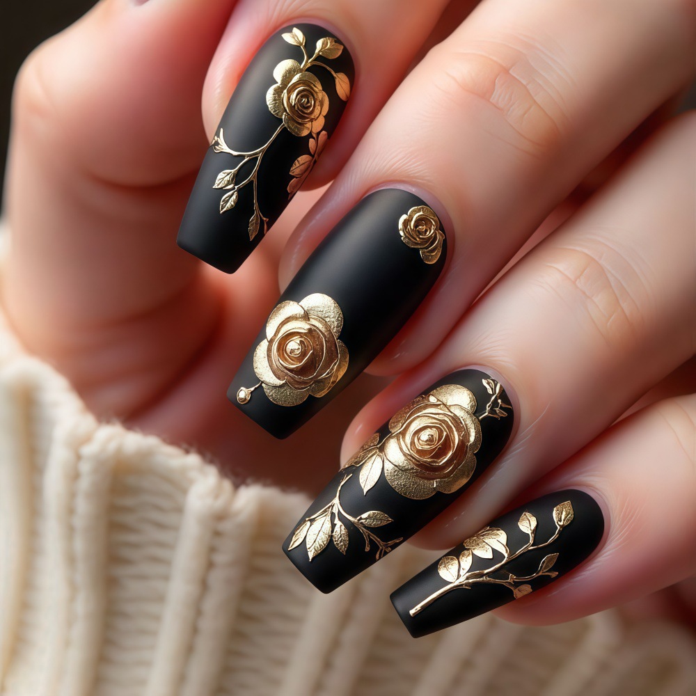 Sztuczne paznokcie 3D dla kobi – Nail Art Press On recenzja i cena