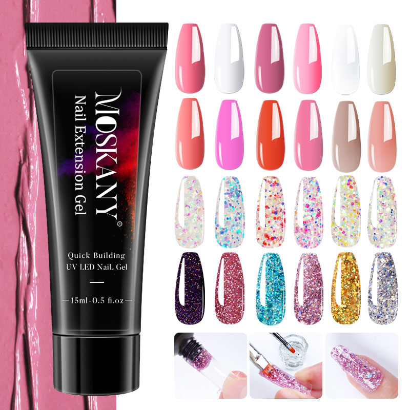 Pełny zestaw żelu do paznokci  – Polygel Nail Kit recenzja i cena