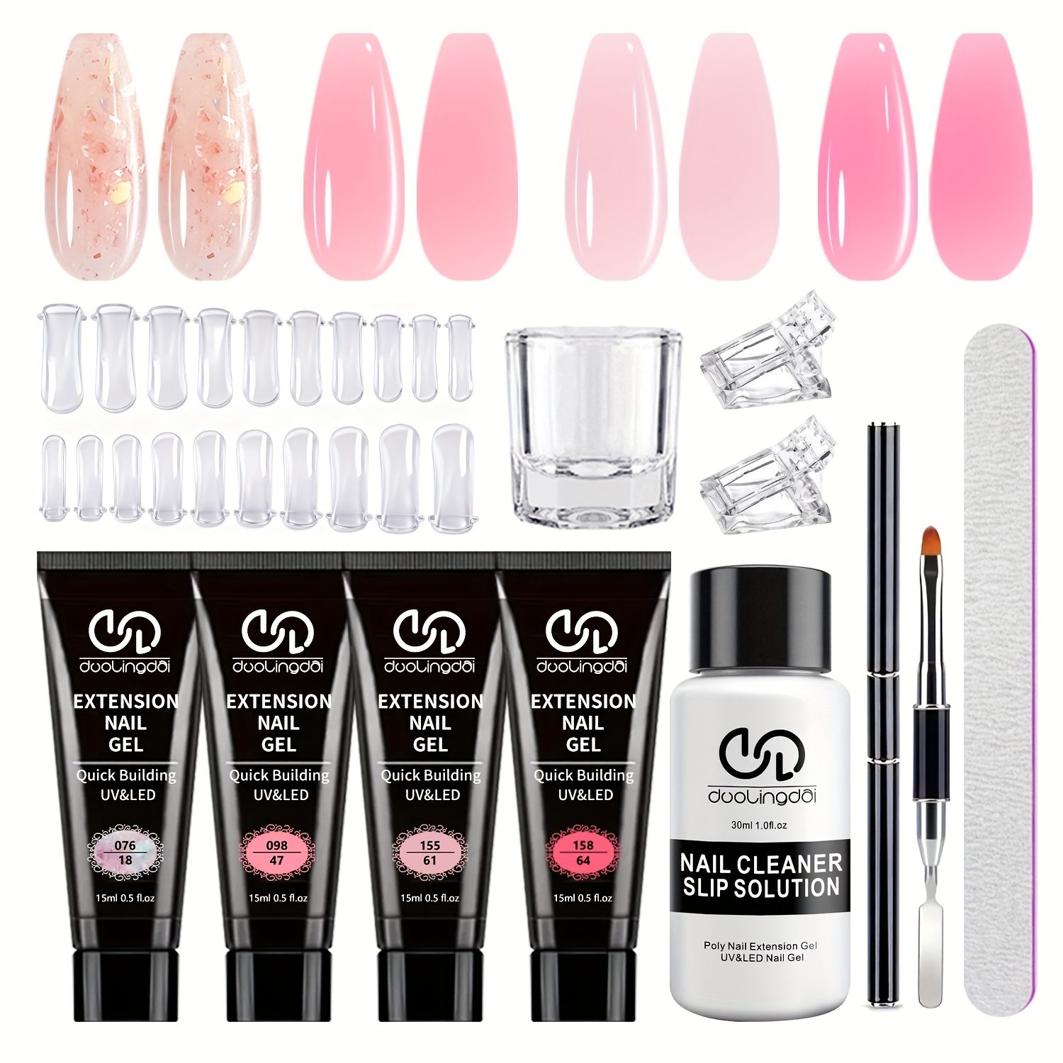 Zestaw startowy do paznokci z  – Polygel Nail Kit recenzja i cena