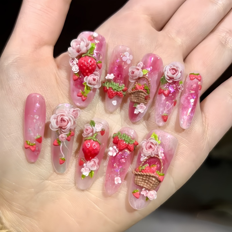 1 szt. Forma do paznokci w ksz – Nail Art Strawberry recenzja i cena