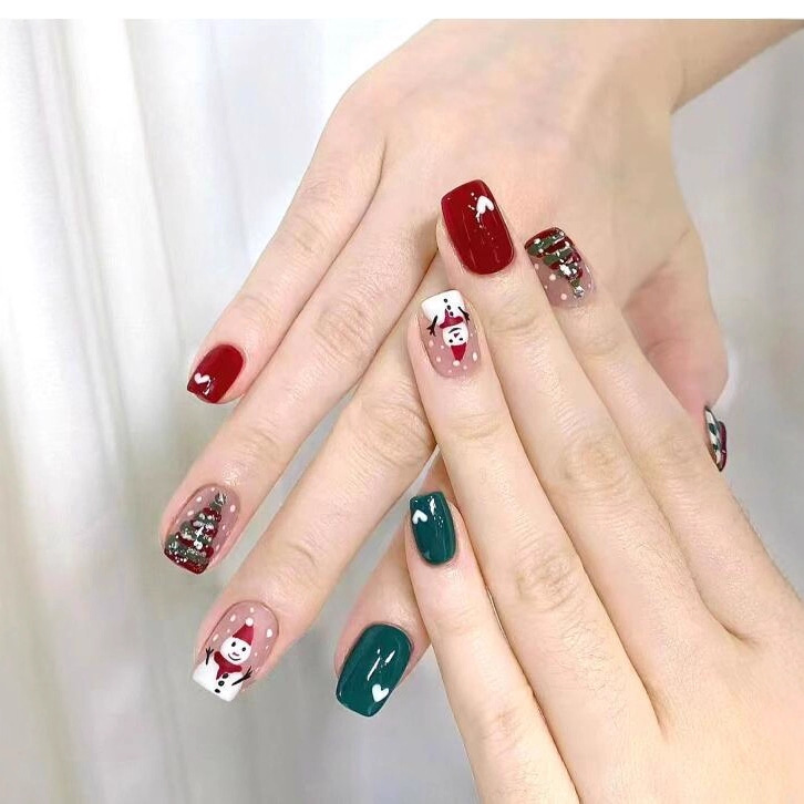 30 arkuszy świątecznych naklej – Nail Art Xmas Stickers recenzja i cena