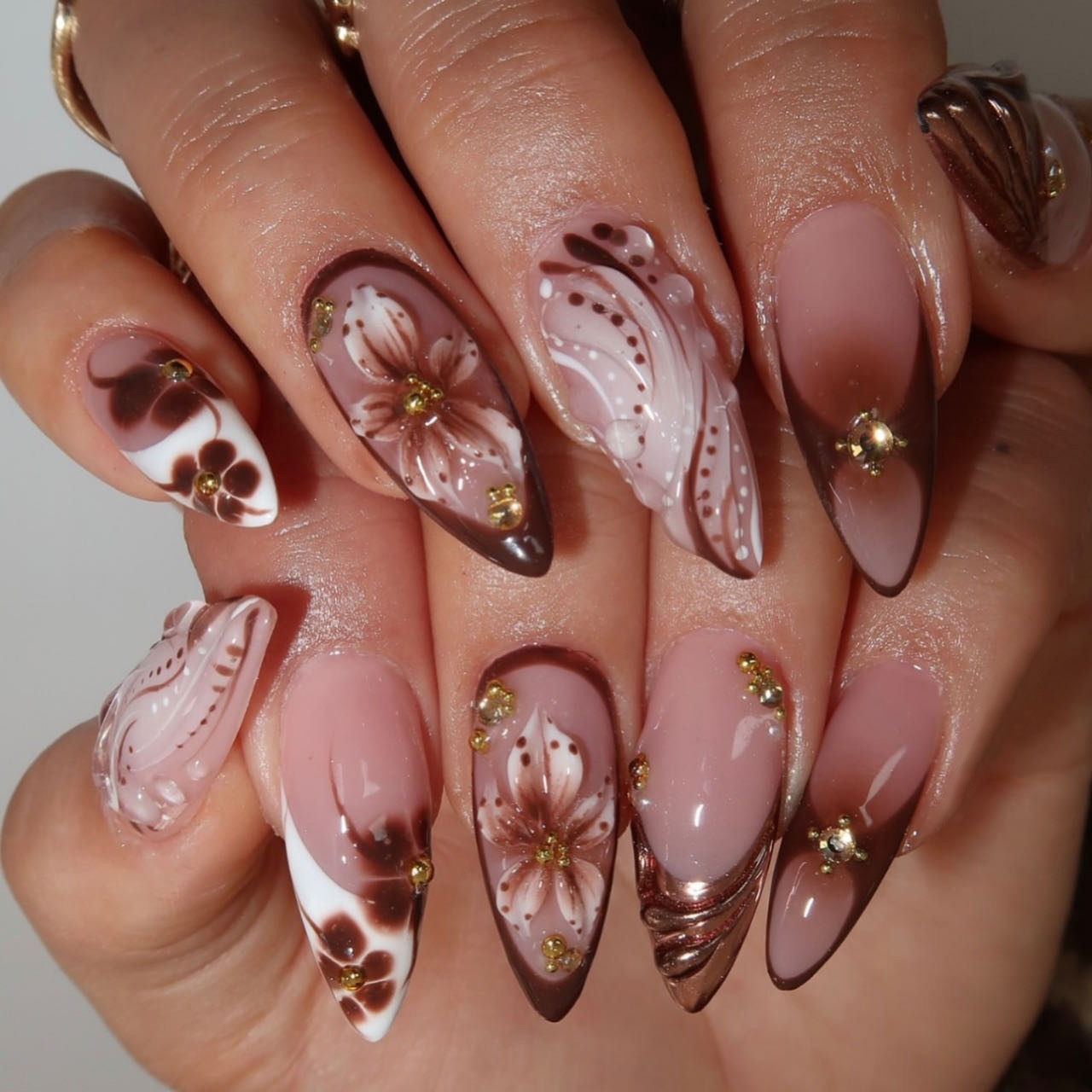 Średnie sztuczne paznokcie dla – Nail Art Press On recenzja i cena