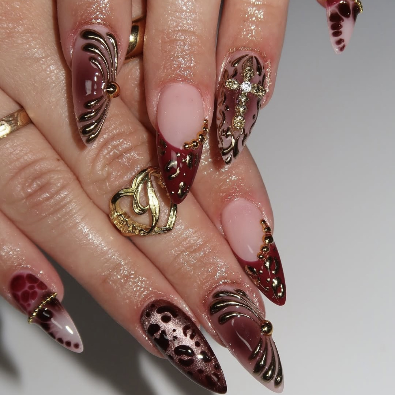 Średnie sztuczne paznokcie dla – Nail Art Press On recenzja i cena