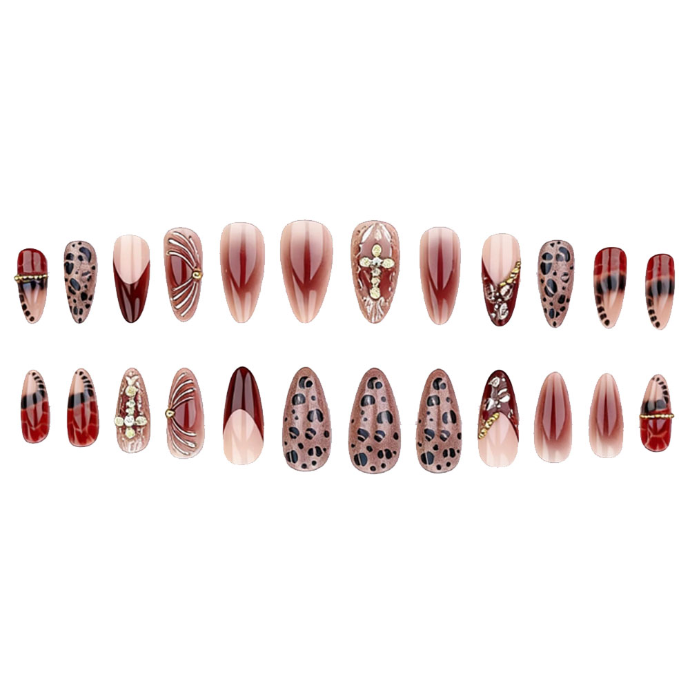 Średnie sztuczne paznokcie dla – Nail Art Press On recenzja i cena