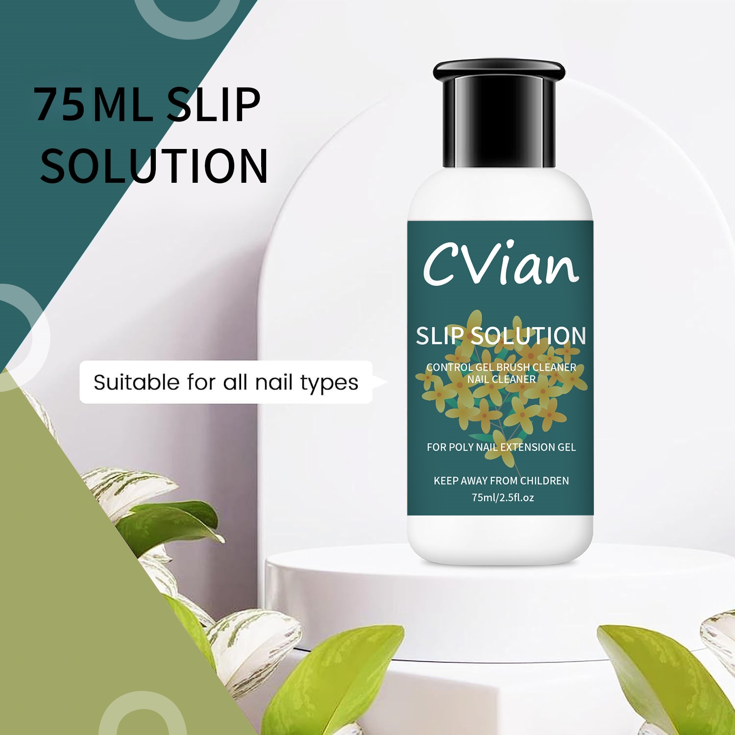 Zestaw 75ml Poly Gel Slip Solu – Polygel Nail Kit recenzja i cena