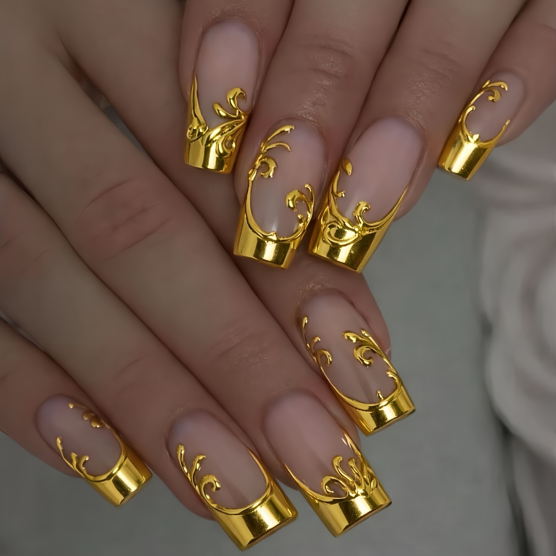 Średnio długie sztuczne paznok – Nail Art Press On recenzja i cena
