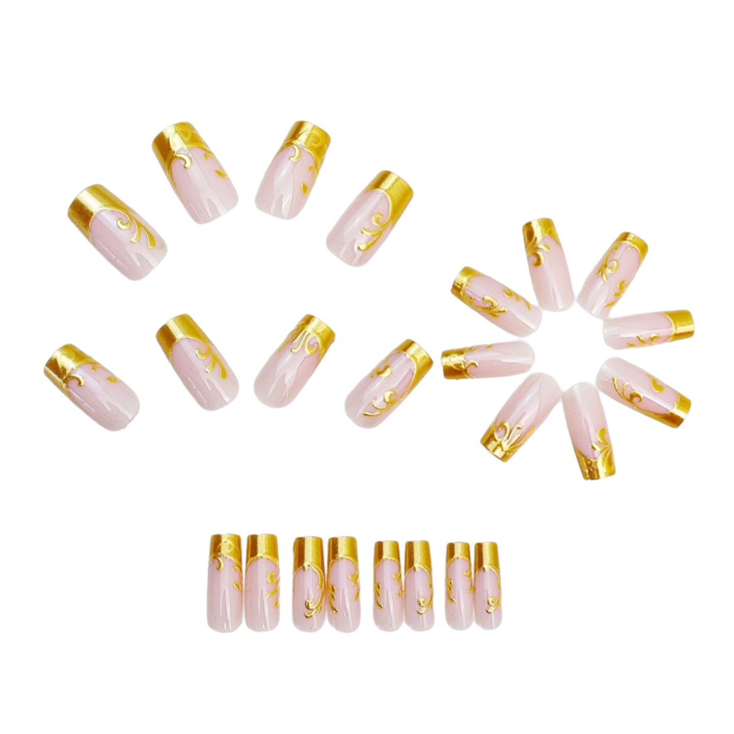 Średnio długie sztuczne paznok – Nail Art Press On recenzja i cena