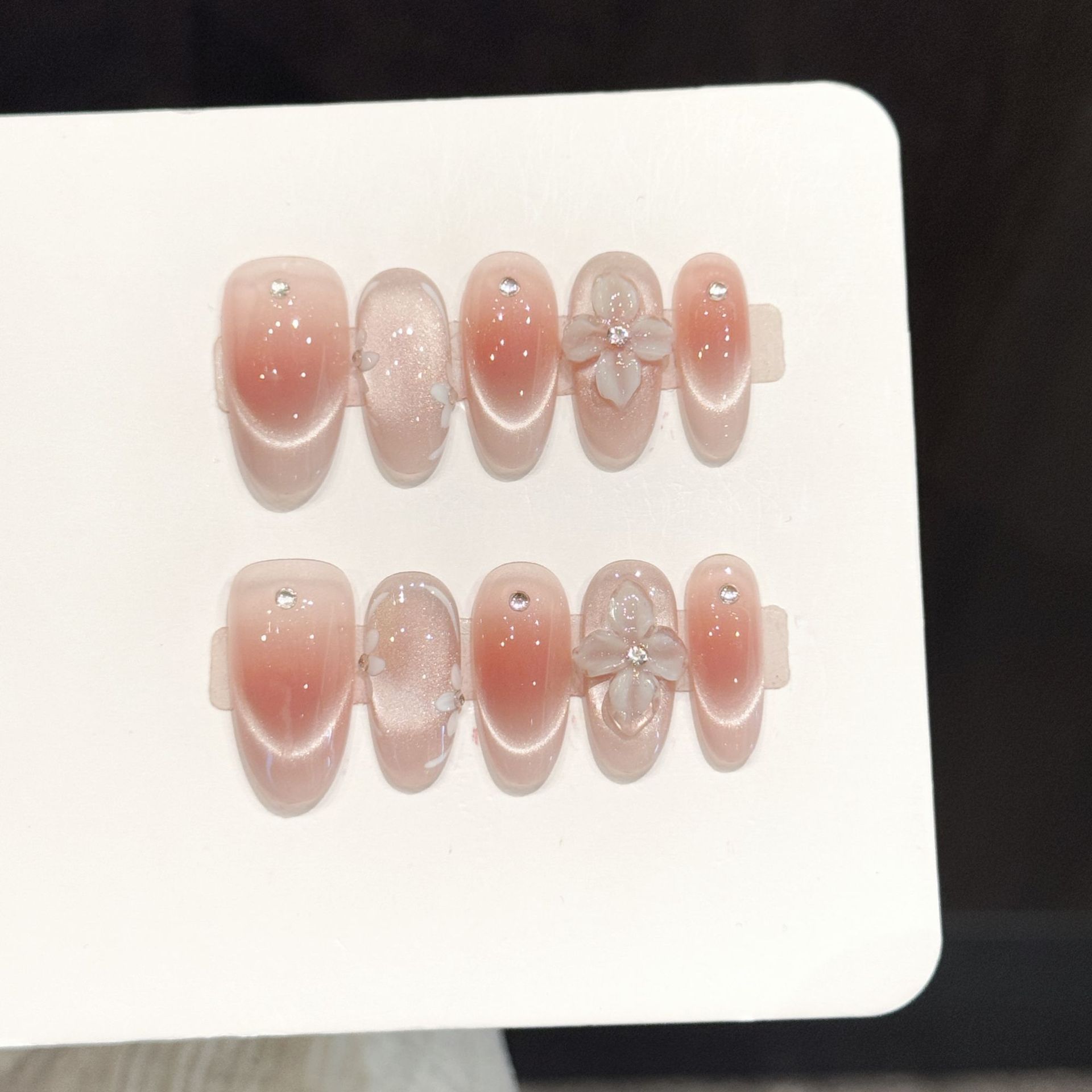 10 szt. Ręcznie Robione Paznok – Nail Art Press On recenzja i cena